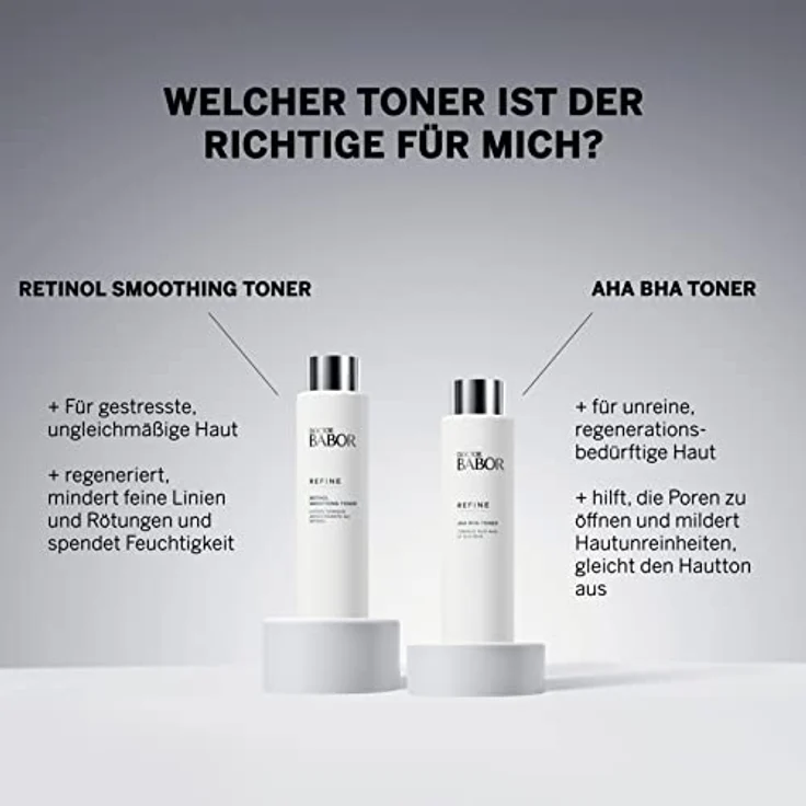 DOCTOR BABOR AHA BHA Gesichtstoner, Verfeinerndes Gesichtswasser gegen Unreinheiten und große Poren, Mit Salizylsäure und Mandelsäure, Tonic, 1 x 200 ml – Bild 4