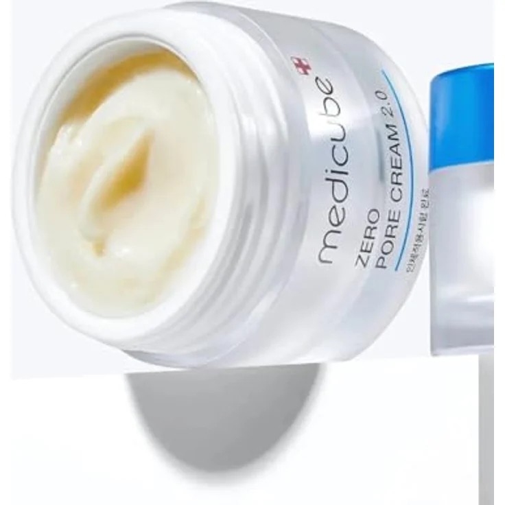 Medicube Zero Pore Cream 2.0, Gesichtscreme mit Hyaluronsäure, Panthenol und Allantoin zur Reduzierung von Poren, 50ml – Bild 3