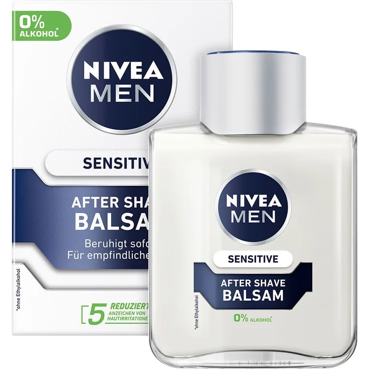 NIVEA MEN After Shave Balsam sensitive, 100 ml für empfindliche Männerhaut
