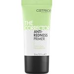 Catrice The Corrector Anti-Redness Primer, Grün, langanhaltend, pflegend, porenverfeinernd, für trockene Haut, vegan, ölfrei, ohne Parfüm, ohne Alkohol, 1er Pack (30ml)