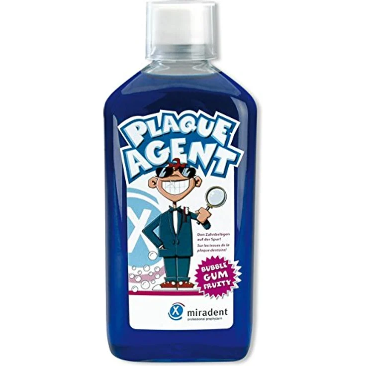 Miradent Plaquetest Lösung Agent 500 ml, für ein strahlend sauberes Lächeln – Bild 2
