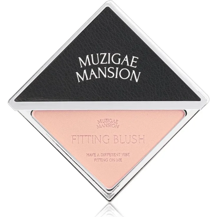 MUZIGAE MANSION Fitting Blush Puder-Rouge, matt, Farbton 04 Vibe, 5 g, vegan, für ein gesundes, frisches Aussehen