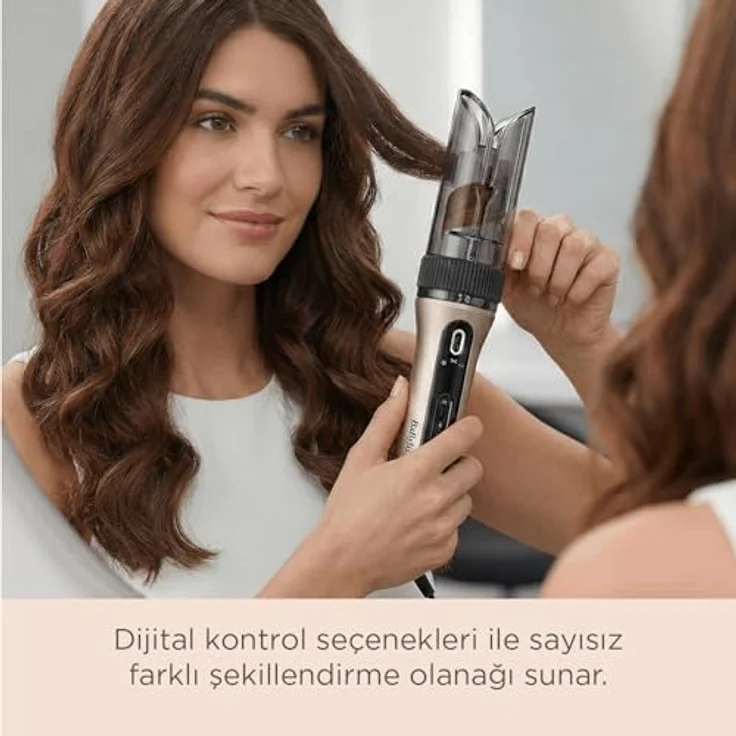 BaByliss C6688E Style Secret Air, Glätt- und Lockenstab mit Auto-Curl-Technologie, 4 Temperatureinstellungen, Hitzeschutzmatte – Bild 5