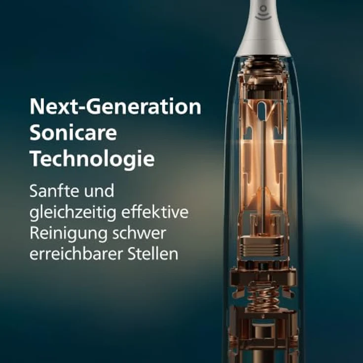 Philips Sonicare 8000 HX8311/11, elektrische Schallzahnbürste mit USB-Ladefunktion, Drucksensor und Reiseetui für effektive Plaque-Entfernung – Bild 9