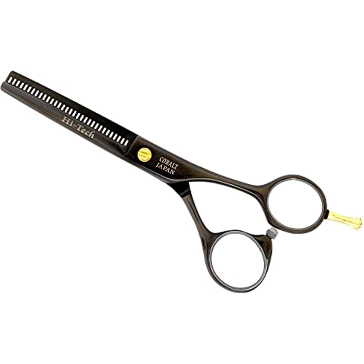 Excellent Solingen Haarschere, Modellierschere 5.5" aus Cobalt Japan, einseitig verzahnt, rostfreier Stahl