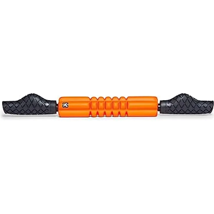 Trigger Point Grid STK Foam Roller, Massagegerät mit 3D Oberflächenstruktur und AcuGRIP, 54cm, schwarz