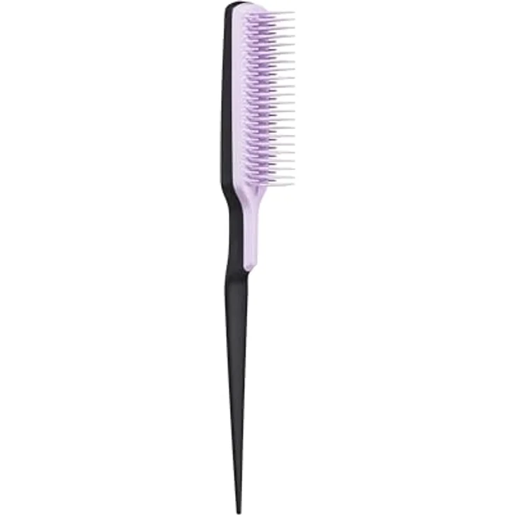 Tangle Teezer Back Combing Black/Lilac, Haarbürste mit kühlendem und bequemem Design, langlebig und flexibel – Bild 1