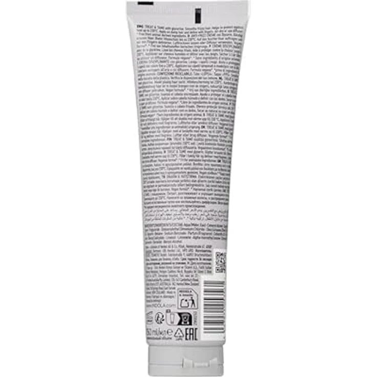 Indola Treat & Tame, 150ml Bändigende Creme für definierte Locken, Feuchtigkeitsspendend, Frizz-Kontrolle – Bild 3