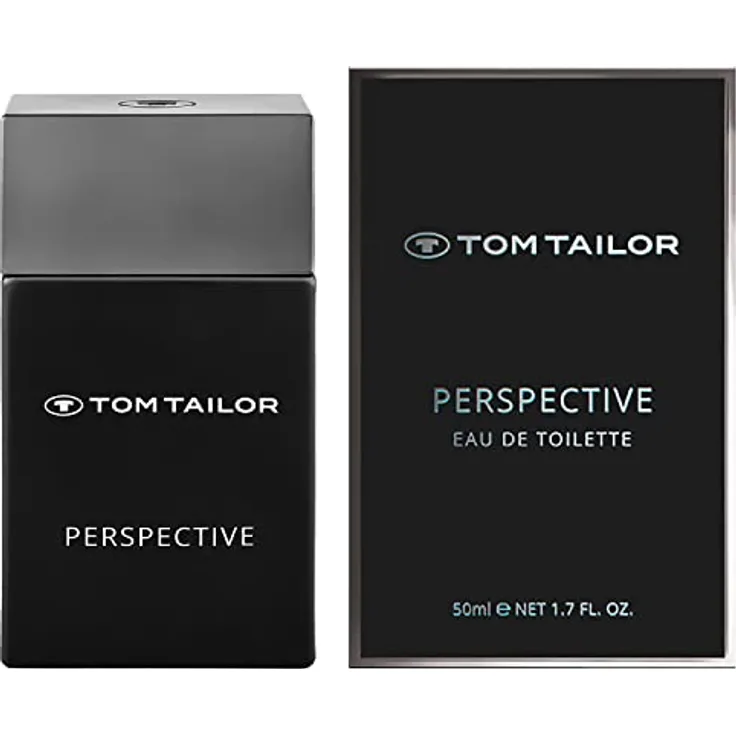 Tom Tailor Parfüm Herren „Perspective“ 50ml I maskulines Eau de Parfum Herren mit veganer Formel I sinnliche Kombination aus Lavandin, Moschus & rauchigem Holz I waldig, spritzig & holzig-warm