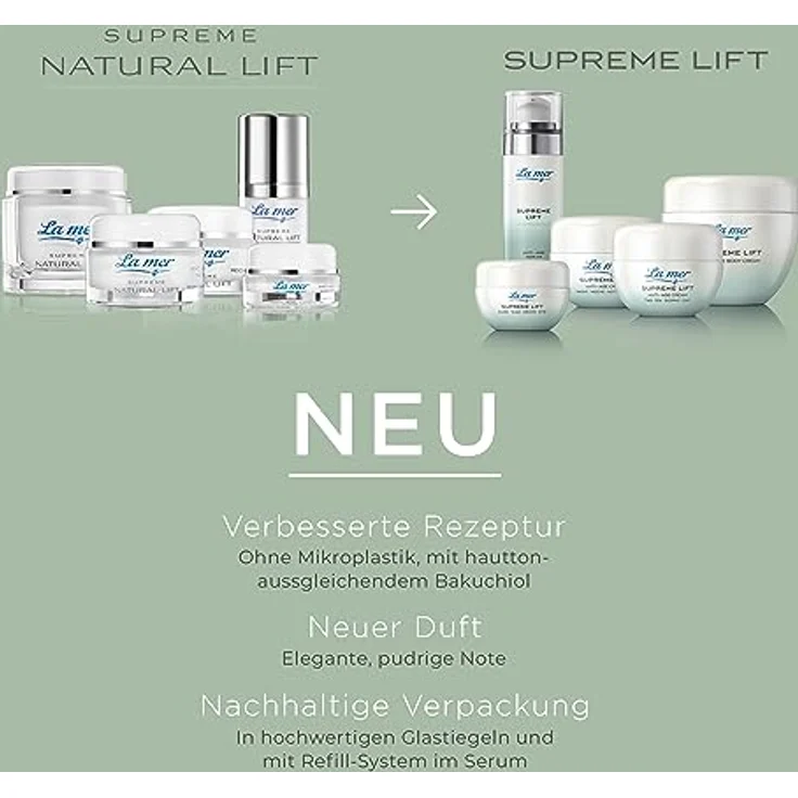 La Mer Supreme Lift Anti-Age Cream Tag - 50 ml (Ohne Duft) - Straffende Tagescreme mit Meeresschlick-Extrakt und Hyaluronsäure – Bild 3