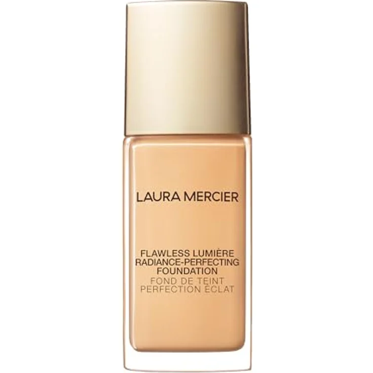 Laura Mercier Flawless Lumière Radiance Perfecting Foundation, 30 ml, mittlere bis volle Deckkraft, Farbe Dusk – Bild 1