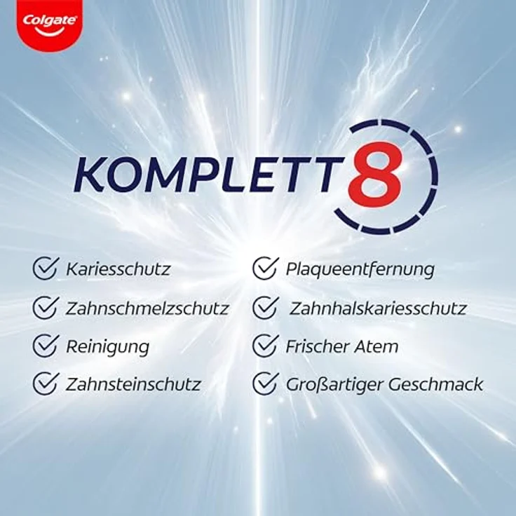 Colgate Komplett Extra Frisch 75 ml, für die tägliche Zahnreinigung – Bild 2