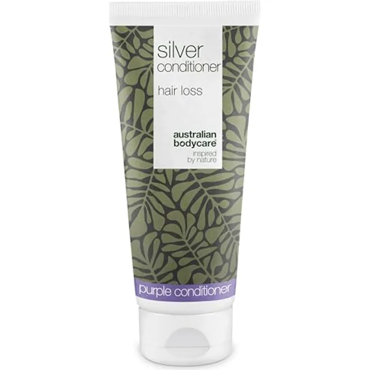 Australian Bodycare Haarausfall Silber Conditioner für graues & blondes Haar – Gegen Gelbstich mit Koffein und pflanzlich inspirierten Wirkstoffen
