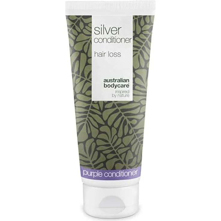 Australian Bodycare Haarausfall Silber Conditioner für graues & blondes Haar – Gegen Gelbstich mit Koffein und pflanzlich inspirierten Wirkstoffen – Bild 1