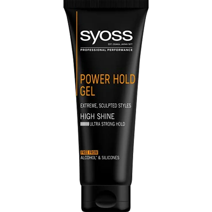 Syoss Power Hold Styling Gel, extra starker Halt für Männer, 250 ml – Bild 1