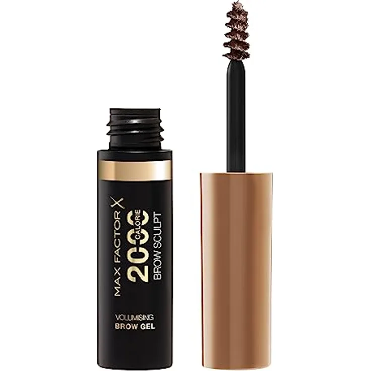Max Factor 2000 Calorie Brow Sculpt Augenbrauen-Gel, Farbton 001 Darkblonde, 4,5 ml, langanhaltende Fixierung und natürliches Finish
