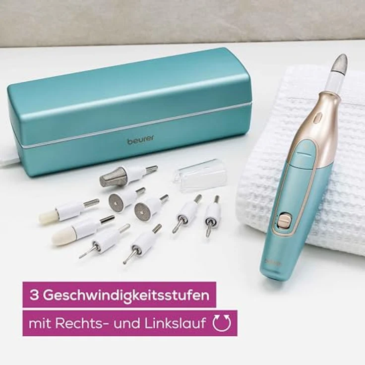 Beurer MP 84 Wiederaufladbares Maniküre- und Pediküre-Set – Bild 5
