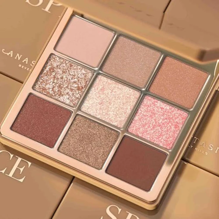 Anastasia Beverly Hills Mini Spice Palette, Lidschatten mit 9 hochpigmentierten Farben, 7,6 g – Bild 6