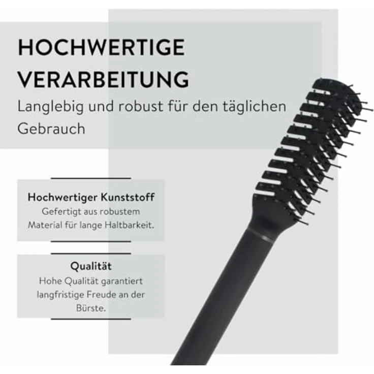 PARSA Men Haarbürste Föhnbürste Maximum Styling Brush Carbon Haarbürste - Preisvergleich – Bild 7