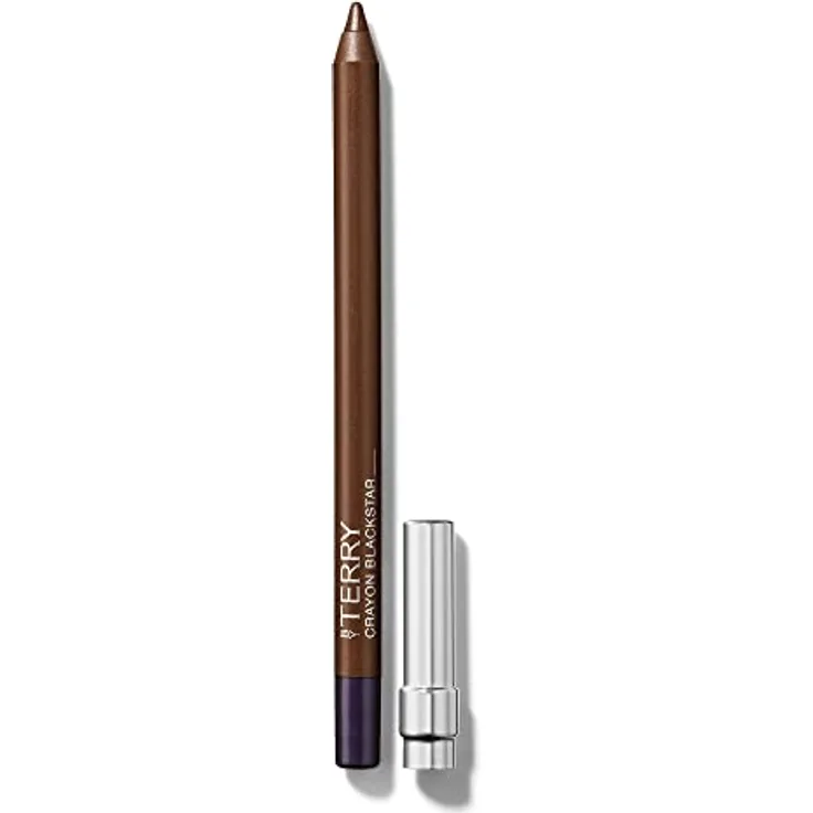 By Terry Crayon Blackstar, Wasserfester Eyeliner Farbton 2 Brown Stellar, 1,2 g mit intensiver Farbe und veganer Formel