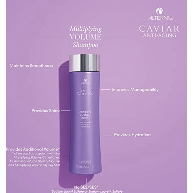 Alterna Caviar Anti-Aging Multiplying Volume Shampoo 250 ml – Bild 4