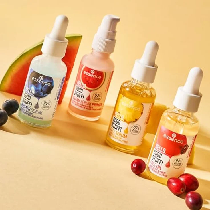 essence HELLO, GOOD STUFF! GLOW Serum Primer Gesichtsserum 30 ml – Bild 3