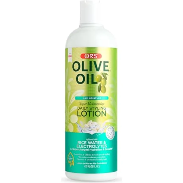 ORS Max Moisture Lotion, 473 ml - Feuchtigkeitsspendende Haarstyling-Lotion mit Kokosöl, Olivenöl & Hyaluronsäure, für intensiv nährendes und stärkendes Styling – Bild 1