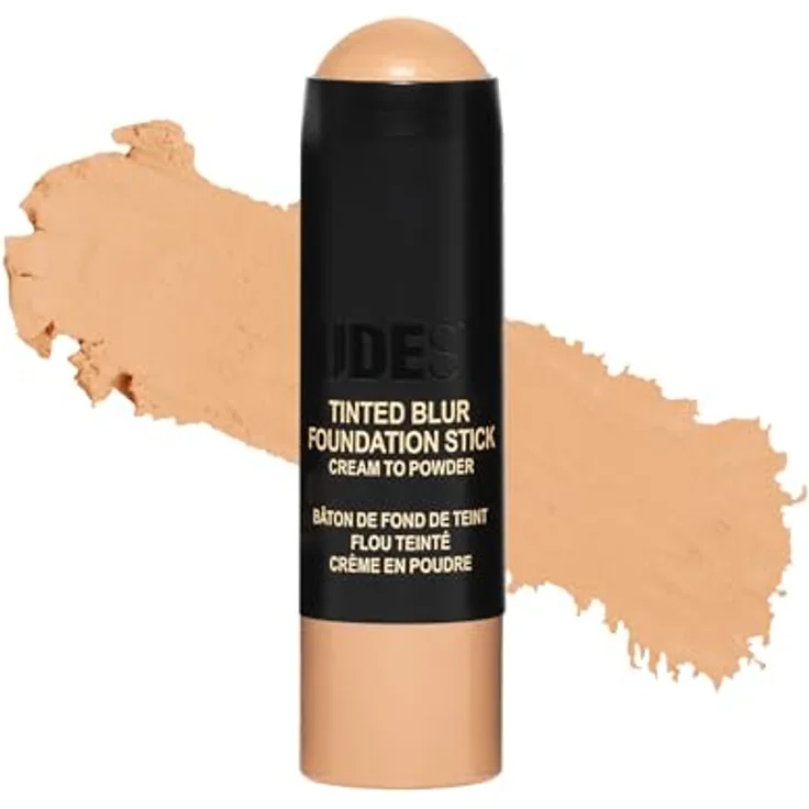 Nudestix Tinted Blur Foundation Stick Concealer, veganer Hautschoner für makelloses Aussehen, Farbton Light 3, 6 g