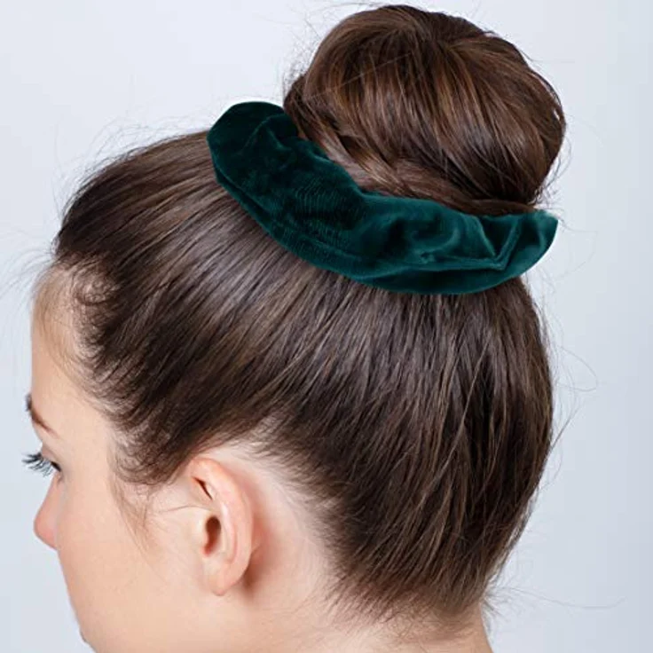 Kurtzy Haargummis Scrunchies Samt (12 Stk) - Bunte Haargummis für Frauen, weiche Samthaargummi für verschiedene Haartypen – Bild 5