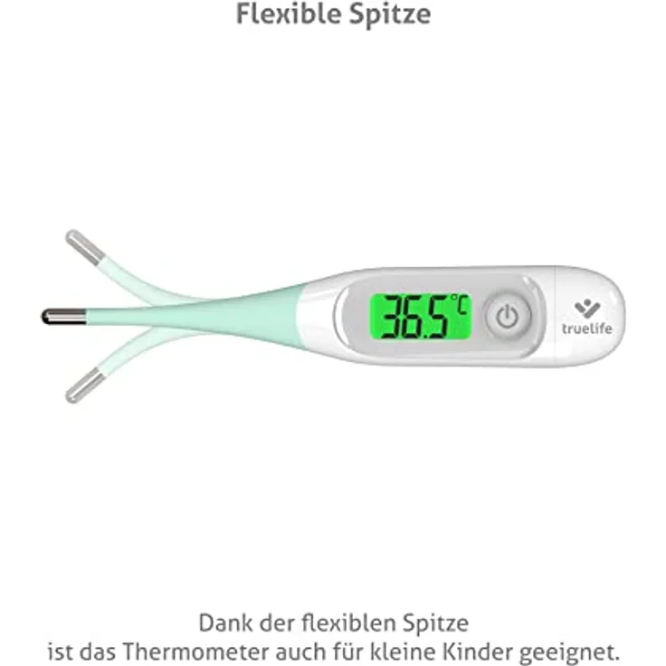 TrueLife Care T3, digitales Fieberthermometer für Babys, präzise Messungen, hygienisches Design, 1 St. – Bild 6