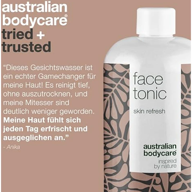 Teebaumöl Anti-Pickel Gesichtswasser (500 ml) | Für Männer & Frauen | Unreine Haut & Pickel | Gesichtstonic ohne Alkohol mit natürlichem Teebaumöl | Auch zur Pflege bei zu Akne neigender Haut – Bild 5