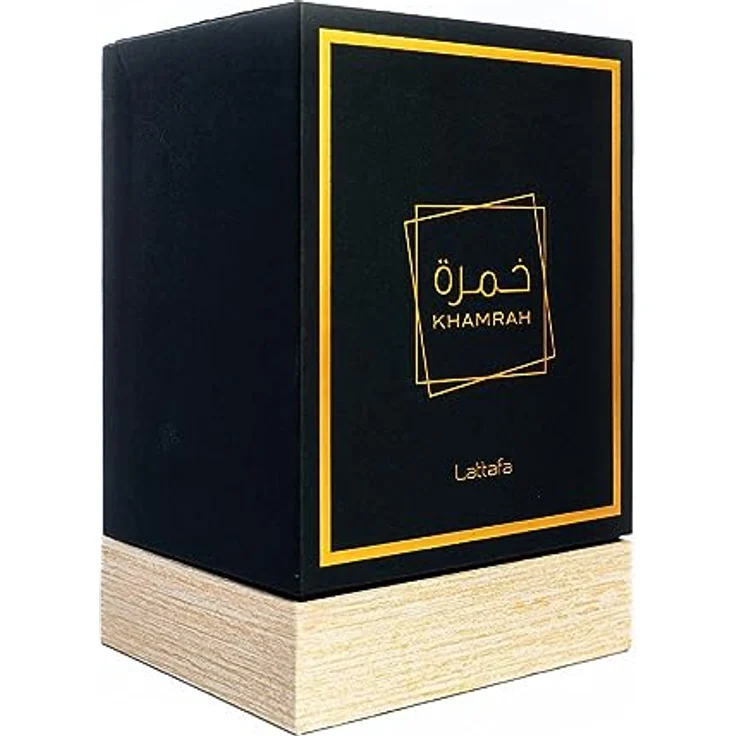 Lattafa Khamrah Eau De Parfum 100 ml (unisex), Süßer orientalischer Duft mit Vanille und Gewürzen – Bild 3