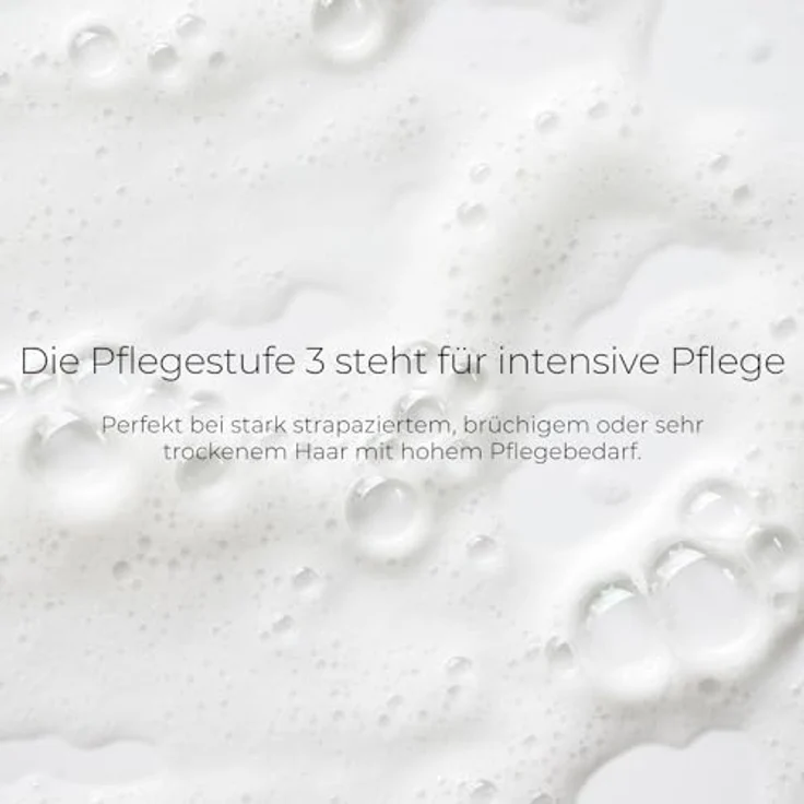 genuine haircare Haarmaske 3, Intensivpflege für trockenes und coloriertes Haar, mit Arganöl, Jojobaöl & Hyaluron, 200 ml – Bild 5