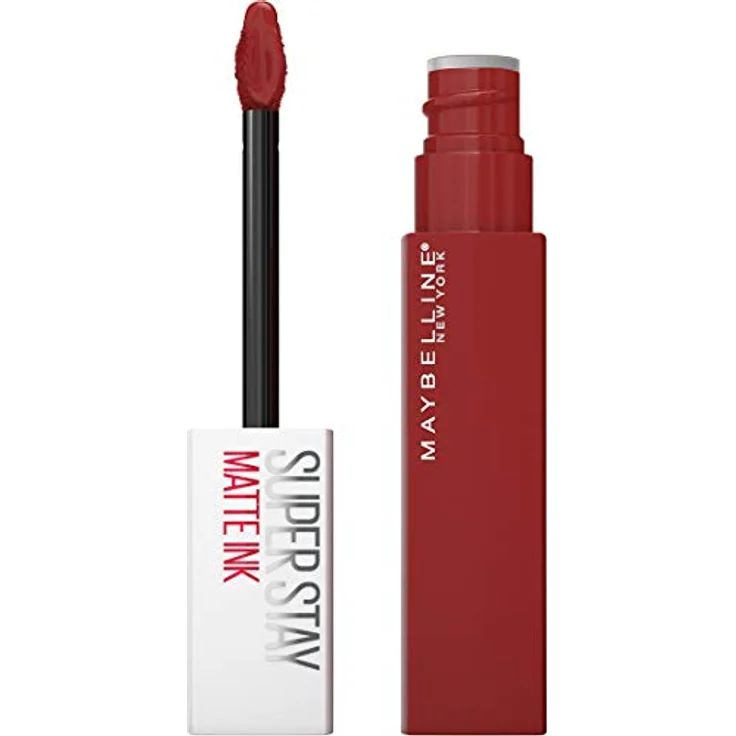 Maybelline New York Super Stay Matte Ink Hustler (Rot), 16h Halt, Vegane Formel, 5ml – Bild 2