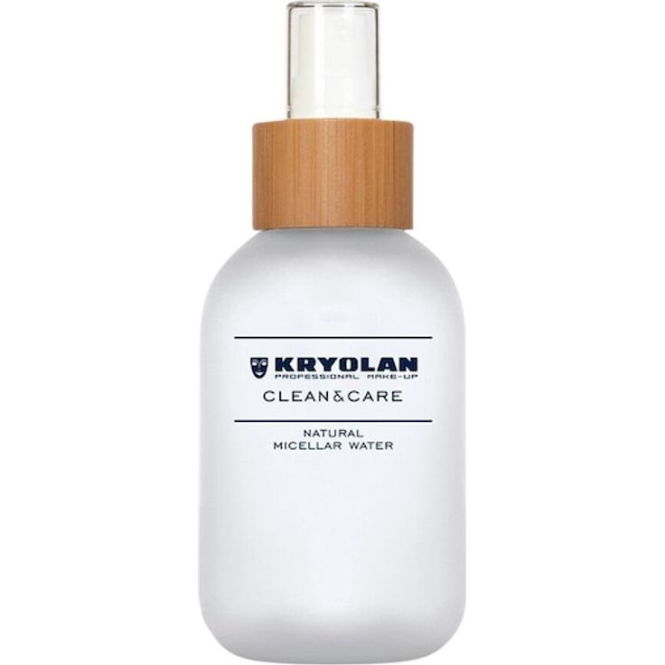 Kryolan Natural Micellar Water, Gesichtsreinigung mit Mizellen-Technologie, vegan, unisex, 120 ml