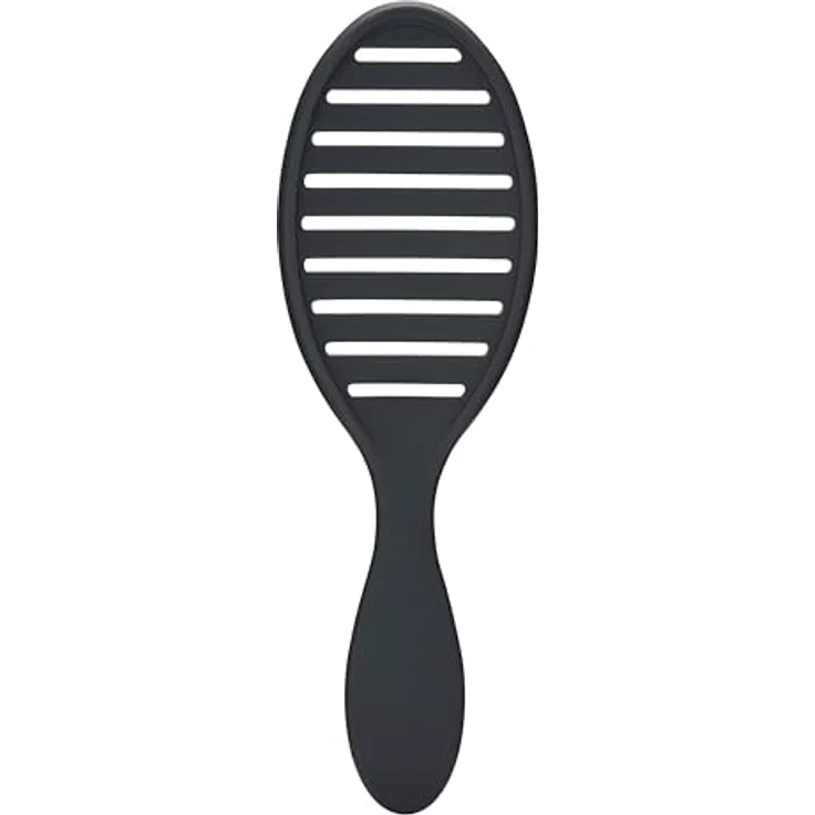Wet Brush Speed Dry Charcoal Infused Bürste, Flachbürste für alle Haartypen mit flexiblen Borsten zur schonenden Entwirrung und Kopfhautmassage – Bild 2