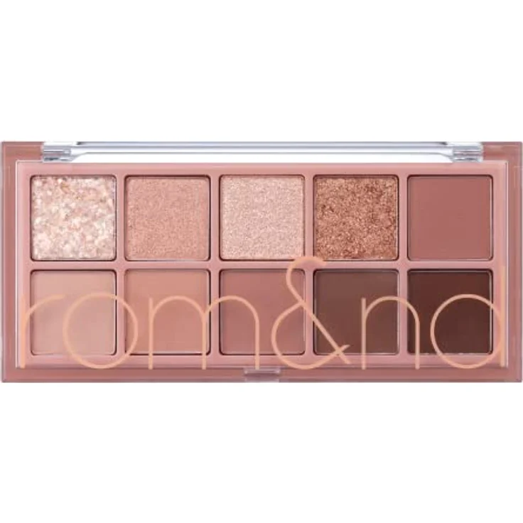 rom&nd Better Than Palette (5Colors) 7.5g, Lidschattenpalette in 03 ROSEBUD GARDEN mit mattem und glitzerndem Finish für alle Hauttöne – Bild 1