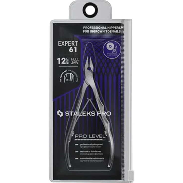 Staleks Nagelhautzange NE-61-12, Schneidelänge 12 mm, ideal zum Entfernen der Nagelhaut – Bild 2