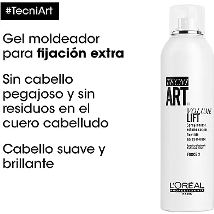 L'Oréal Professionnel TecniART Volume Lift, 250 ml, 1er Pack, (1x 250 ml) – Bild 4