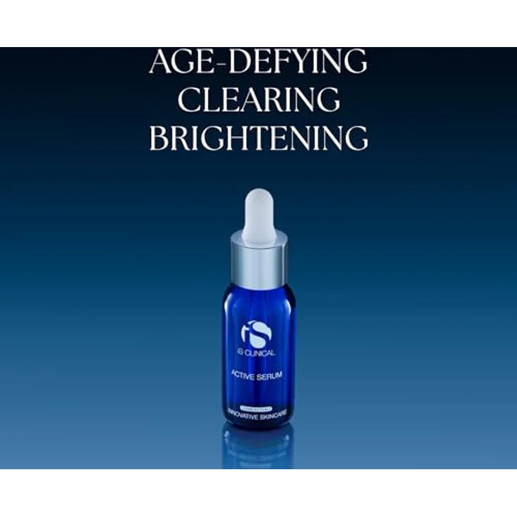 iS Clinical Active Serum 30 ml, Gesichtsserum zur Reduzierung feiner Linien, Falten und Akne-Behandlung, für alle Hauttypen – Bild 3