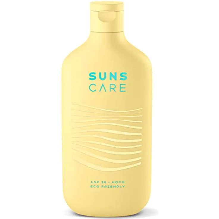 SUNS THIRTY | LSF 30 Premium Sonnencreme | vegan | ohne Mikroplastik | nachhaltiger Sonnenschutz | vitalisierende Pflege | geeignet für Gesicht und Körper | 180ml (Pacific Ocean)