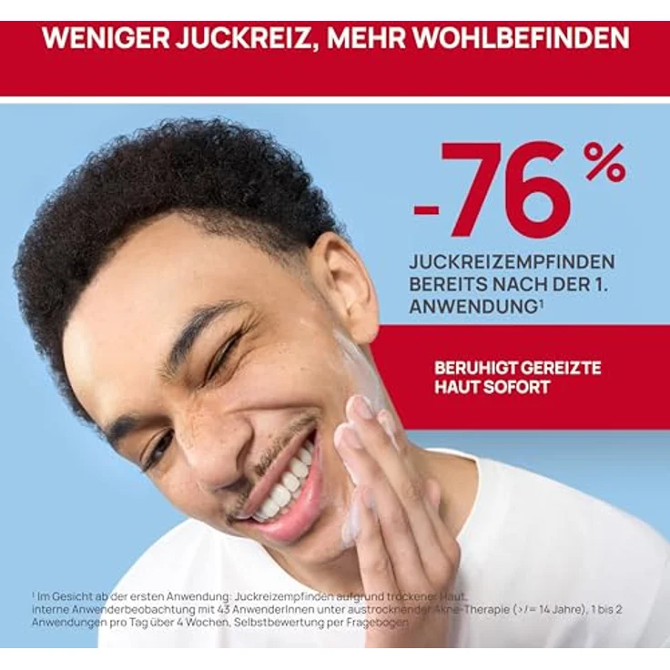 DEXERYL DEXECLEAR, Feuchtigkeitsspendende seifenfreie Gesichtsreinigung für akneanfällige Haut mit 5% Glycerin und 0,1% Dextransulfat, 200 ml – Bild 2