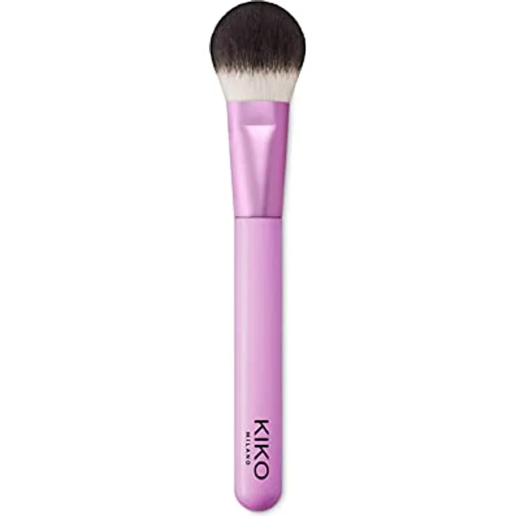 KIKO Milano Smart Blush Brush 103 | Abgerundeter Rougepinsel, Synthetikborsten