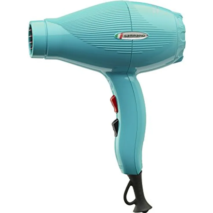 GAMMAPIU' Professioneller Haartrockner E-T.C. Licht, Ionengenerator, Haarföhn, Leicht, Leise, Leistungsstark, 3 Geschwindigkeiten, Gewicht 430 g, W 1800-2100 (ITALIA-Stecker)