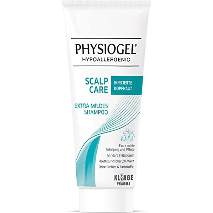 PHYSIOGEL Scalp Care Extra mildes Shampoo 200 ml – milde Reinigung und Kopfhaut Pflege für irritierte, gereizte, trockene Kopfhaut – Irritationen minderndes Feuchtigkeitsshampoo – Bild 1