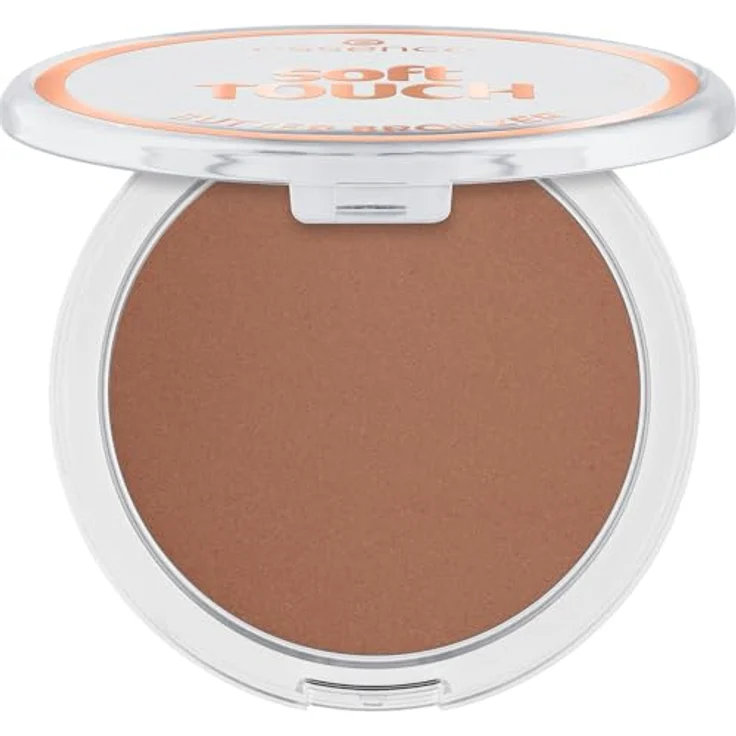 essence soft TOUCH BUTTER BRONZER Nr. 20, hochpigmentierter Bronzer in Braun, natürlich matt, vegan, ölfrei, 10g – Bild 1