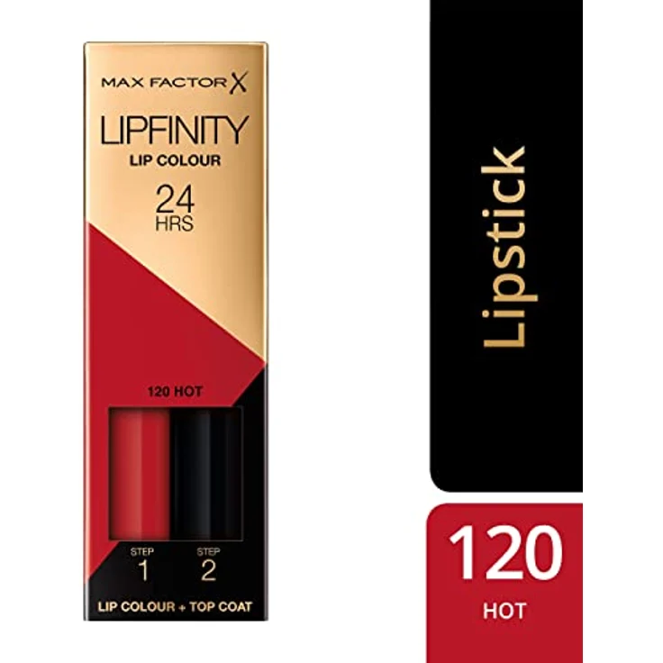 Max Factor Lipfinity 120 Hot, 2 X 2 ml – Bild 3