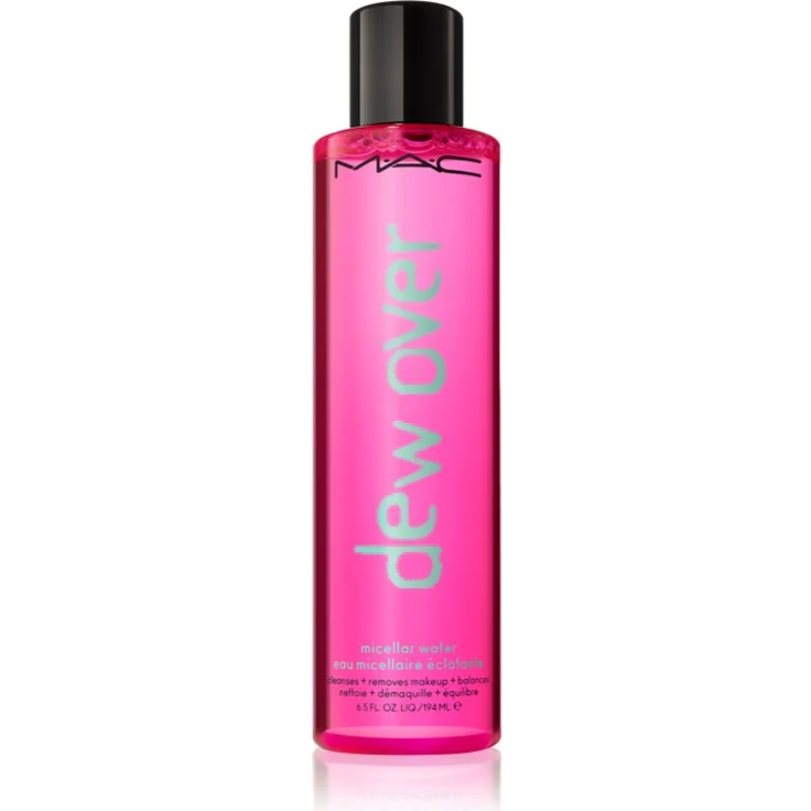 MAC Cosmetics Dew Over Micellar Water, 194 ml, reinigendes Mizellenwasser für sanfte Gesichtsreinigung und Feuchtigkeitsversorgung