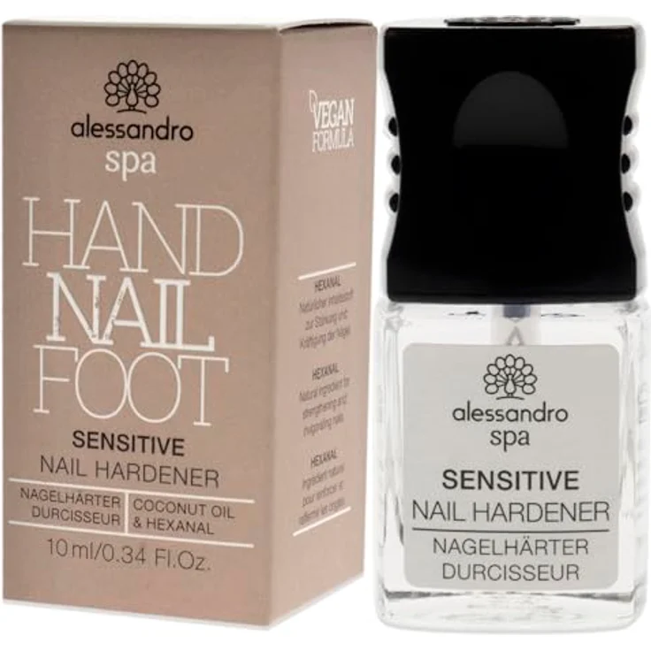 Alessandro Spa Formaldehyde Free Nail Hardener 10 ml, Nagelhärter – Bild 5