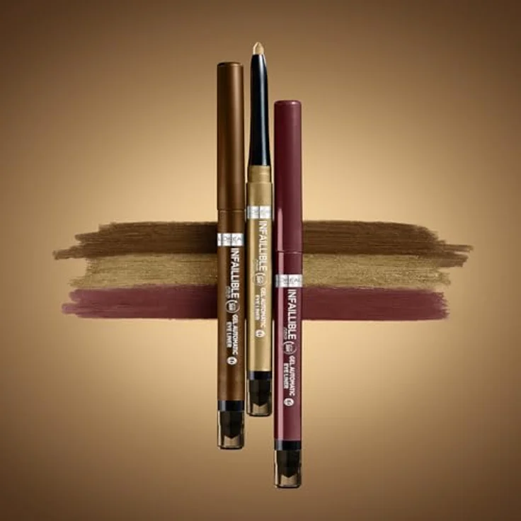 L’Oréal Paris Infaillible Grip 36h Gel Automatic Liner, wasserfester Gel-Stift für die Augen, 5 g, intensive Farbe – Bild 5